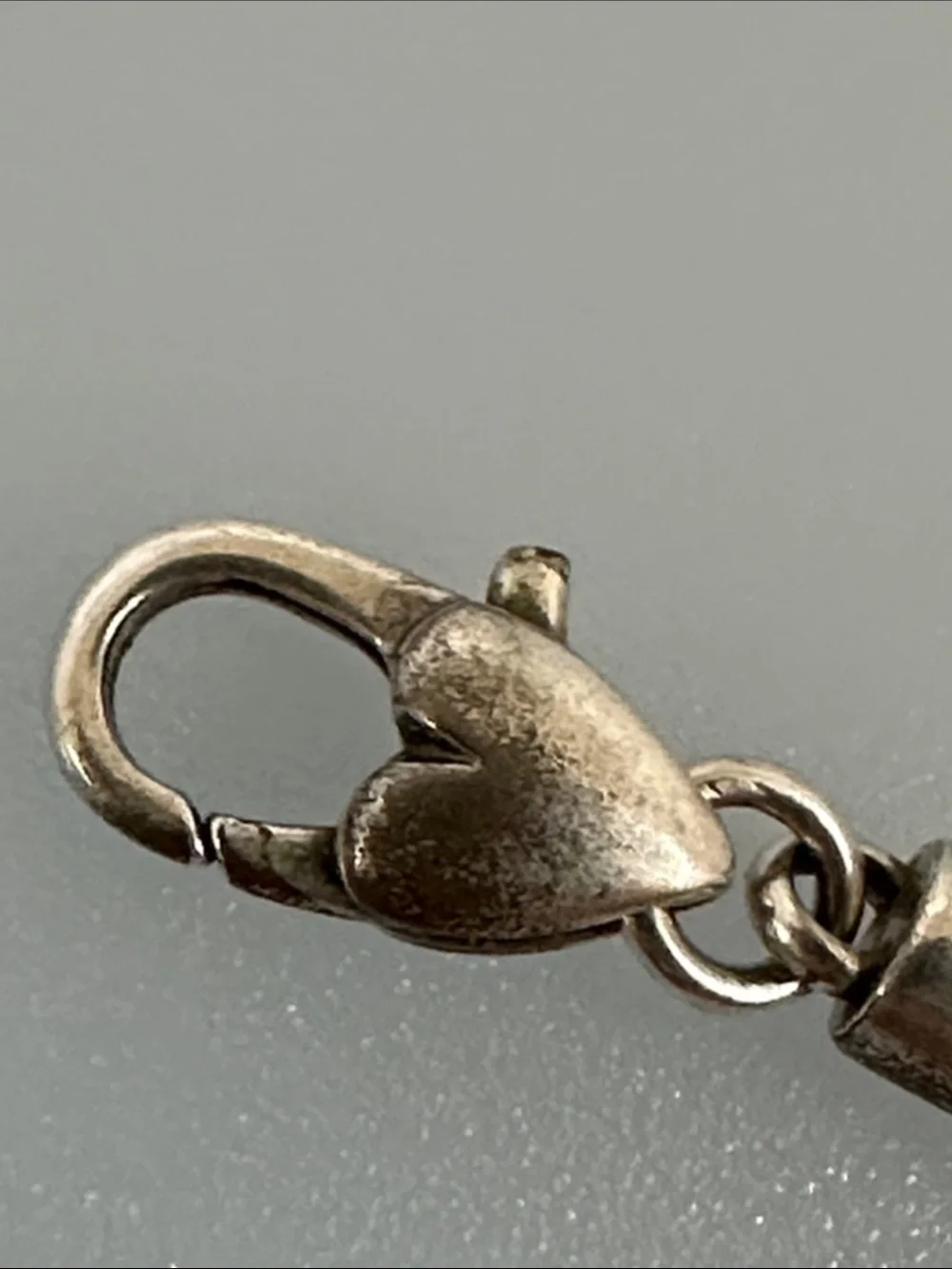 Brighton Silver 'Mom' Engraved Heart Bracelet